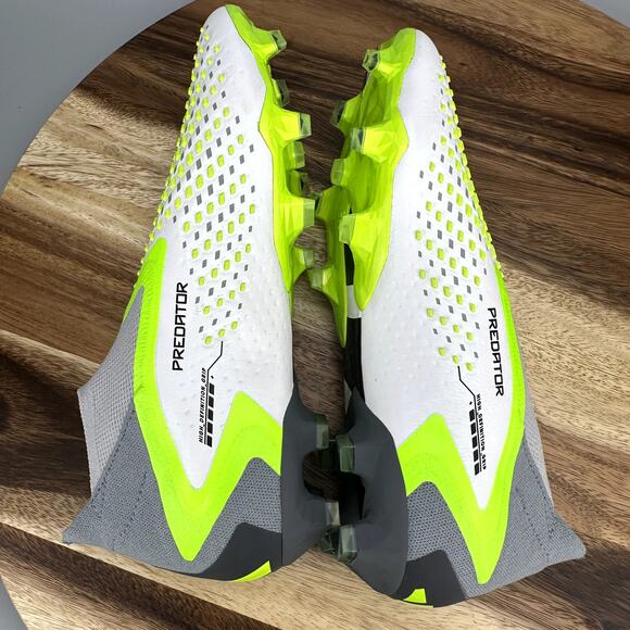 Adidas Predator Accuracy + FG Men's 11.5 Laceless Soccer Football Cleats GZ2604 - Picture 9 of 12